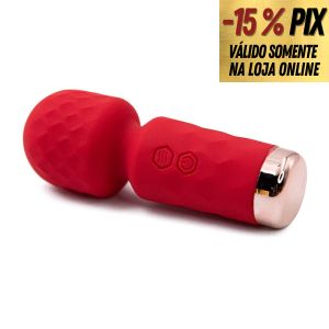 HERO -  MINI VARINHA MÁGICA RECARREGÁVEL COM 10 MODOS DE VIBRAÇÕES