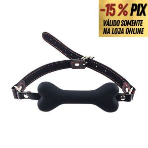 MORDAÇA EM FORMATO DE OSSO