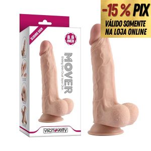 PRÓTESE REALÍSTICA EM CYBERSKIN COM VÉRTEBRA  - 21,8CM X 4,4CM