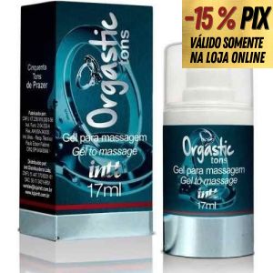 ORGASTIC EXCITANTE FEMININO ORGASTIC 50 TONS SABOR VINHO - INTT 17ML
