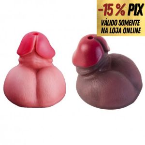 TAMPA PARA LATA FORMATO DE PÊNIS - HOT FLOWERS