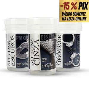 BOLINHAS DO PRAZER - 50 TONS HOT BALL - HOT FLOWERS