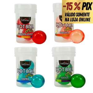 BOLINHAS DO PRAZER - HOT BALL PLUS - HOT FLOWERS