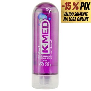 K-MED GEL LUBRIFICANTE ÍNTIMO 2 EM 1 203G