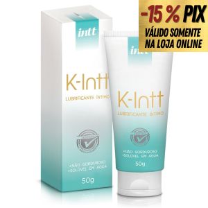 K-INTT LUBRIFICANTE ÍNTIMO NÃO GORDUROSO SOLÚVEL EM ÁGUA 50G - INTT