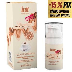 VIBRATION GEL EXCITANTE QUE VIBRA POWER SABOR CAPPUCCINO 17ML - INTT