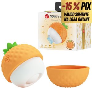 PRETTY LOVE PINEAPPLE SECRET ESTIMULADOR DE CLITÓRIS COM PULSAÇÃO TAPPING