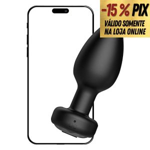 AIKO - PLUG ANAL COM CONTROLE POR APLICATIVO &Agrave; LONGA DIST&Acirc;NCIA