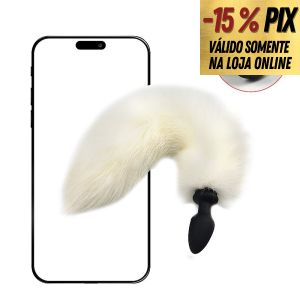 PLUG ANAL COM CAUDA 10 MODOS DE VIBRAÇÕES E CONTROLE POR APP