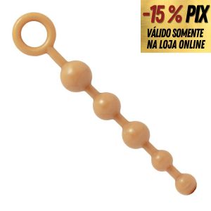 PLUG ANAL COM 5 ESFERAS - HOT FLOWERS