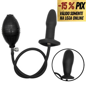 PLUG ANAL INFLÁVEL 10,5CM X 3CM