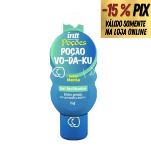 PO&Ccedil;&Atilde;O VO-DA-KU - GEL FACILITADOR ANAL 15G - INTT 