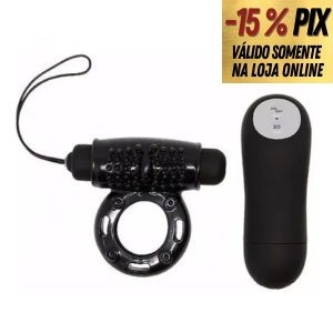 POWER RING REMOTE CONTROL - ANEL PENIANO COM VIBRADOR A DISTÂNCIA