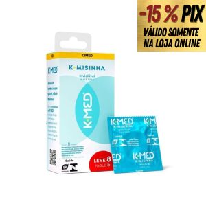 K-MISINHA - PRESERVATIVO EXTRA FINO 8 UNIDADES
