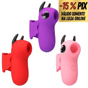 PRETTY LOVE MAGIC DEVIL - DEDEIRA COM 10 MODOS DE PULSAÇÕES E CHOQUE