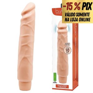 PRÓTESE REALÍSTICA EM FORMATO DE PÊNIS COM VIBRAÇÃO