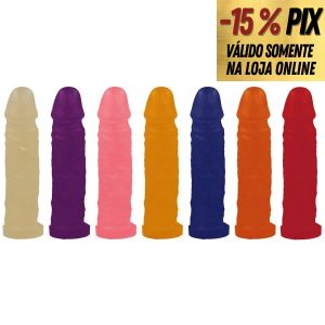 PRÓTESE JELLY 20CM X 4,5CM 