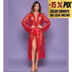 ROBE RENDADO - YAFFA LINGERIE