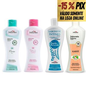 SABONETE ÍNTIMO LÍQUIDO 130ML - HOT FLOWERS