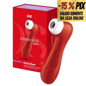 SATISFYER PRO 2 INTT BY DEBORAH SECCO - ESTIMULADOR DE CLIT&Oacute;RIS COM 11 MODOS DE PULSA&Ccedil;&Otilde;ES