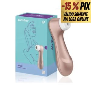 SATISFYER PRO 2 - ESTIMULADOR DE CLITÓRIS COM FUNÇÃO PULSAÇÃO