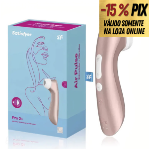SATISFYER PRO 2+ VIBRATION - ESTIMULADOR DE CLITÓRIS COM PULSAÇÃO E VIBRAÇÃO
