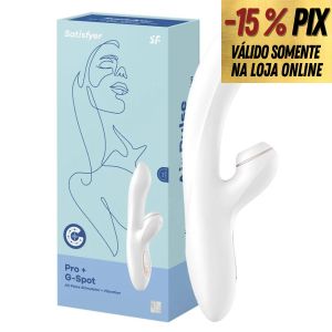 SATISFYER PRO + G SPOT - VIBRADOR PARA PONTO G E CLITÓRIS