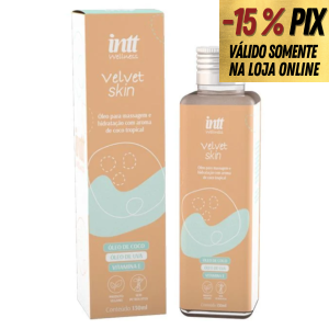VELVET SKIN ÓLEO DE MASSAGEM COM AROMA DE COCO - INTT