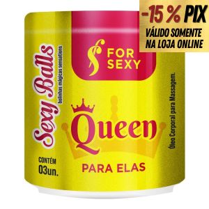 BOLINHA FUNCIONAL SEXY BALLS QUEEN - FOR SEXY