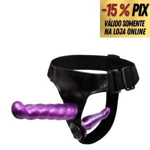 STRAP ON DUPLO ROXO
