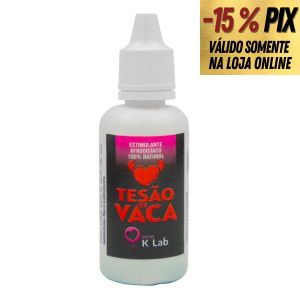 TESÃO DE VACA ESTIMULANTE AFRODISÍACO NATURAL 20ML K-LAB