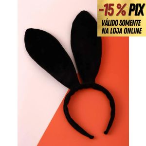 TIARA ORELINHAS DE COELHO