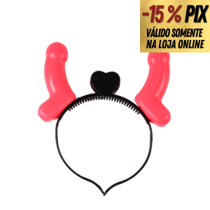 TIARA PENIS COM LED