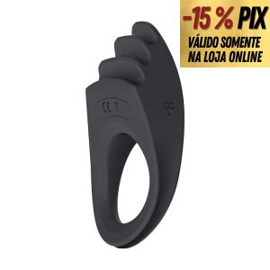 TONY - ANEL PENIANO RECARREGÁVEL COM 10 MODOS DE VIBRAÇÕES