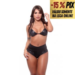 TOP BIQUINI E SHORTS MADAME X - DOMINATRIXX