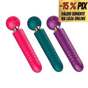 VARINHA MÁGICA COM PULSAÇÃO E VAI E VEM