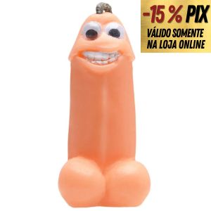 VELA SACANA EM FORMATO DE PÊNIS