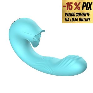 LOW II - VIBRADOR PARA PONTO G E CLITÓRIS COM LÍNGUA