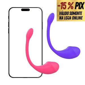 DELI - VIBRADOR COM CONTROLE POR APP LONGA DISTÂNCIA