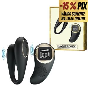 PRETTY LOVE NATHAN - VIBRADOR DE CASAL COM CONTROLE