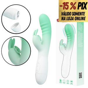 PRETTY LOVE CERBERUS - VIBRADOR PARA PONTO G E CLITÓRIS Á PILHA COM 30 MODOS DE VIBRAÇÕES