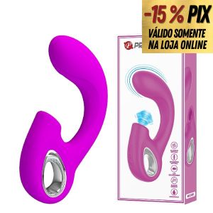 PRETTY LOVE SIBEL - VIBRADOR PARA PONTO G CLITÓRIS COM 10 MODOS DE VIBRAÇÕES E TAPPING