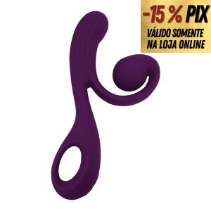 MAGIC SNAIL - VIBRADOR FLEXÍVEL PARA PONTO G E CLITÓRIS