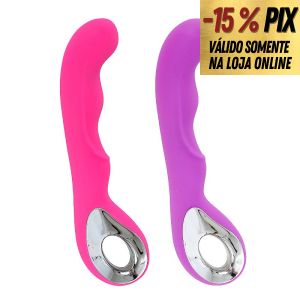 PIMA - VIBRADOR PARA PONTO G COM 10 MODOS DE VIBRAÇÕES