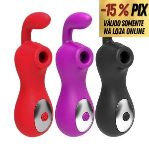 TABS - ESTIMULADOR DE CLITÓRIS 2 EM 1 COM PULSAÇÃO E VIBRAÇÃO