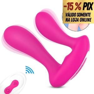 S-HANDE MENTO - VIBRADOR DUPLA PENETRAÇÃO RECARREGÁVEL