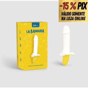 LA BANANA - ESTIMULADOR DE PONTO G COM FUNÇÃO PULSAÇÃO - INTT TOYS
