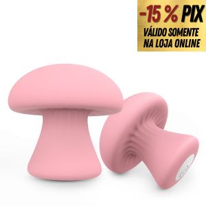 MUSHROOM - VIBRADOR RECARREGÁVEL COM 10 MODOS DE VIBRAÇÕES