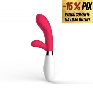 VIBRADOR PARA PONTO G E CLITÓRIS COM 10 MODOS DE VIBRAÇÕES