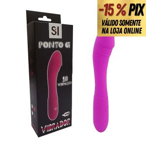 VIBRADOR PARA PONTO G RECARREGÁVEL